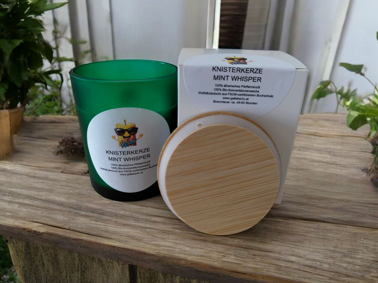 Knisterkerze Mint Whisper