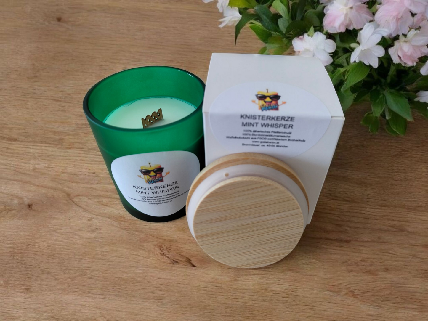 Knisterkerze Mint Whisper