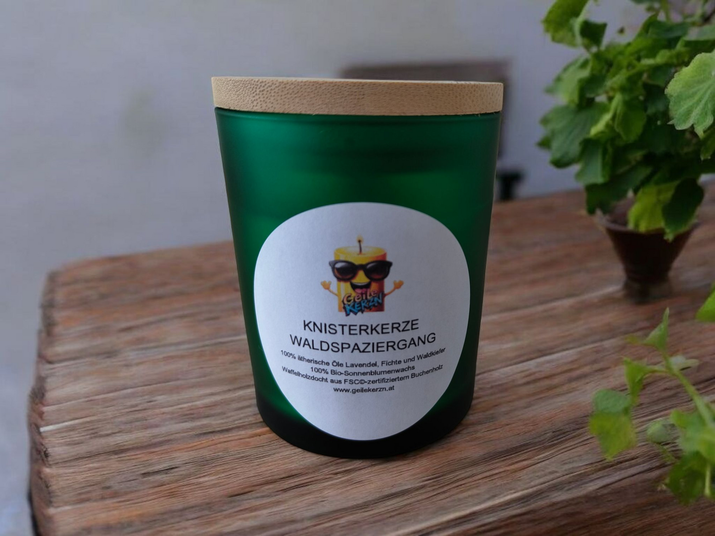 Knisterkerze Waldspaziergang