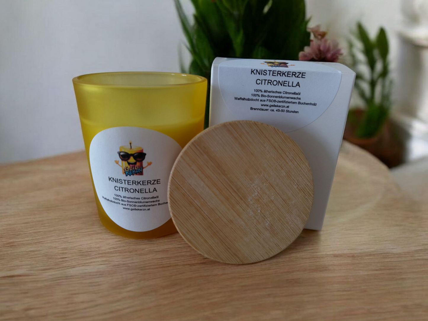Knisterkerze Citronella