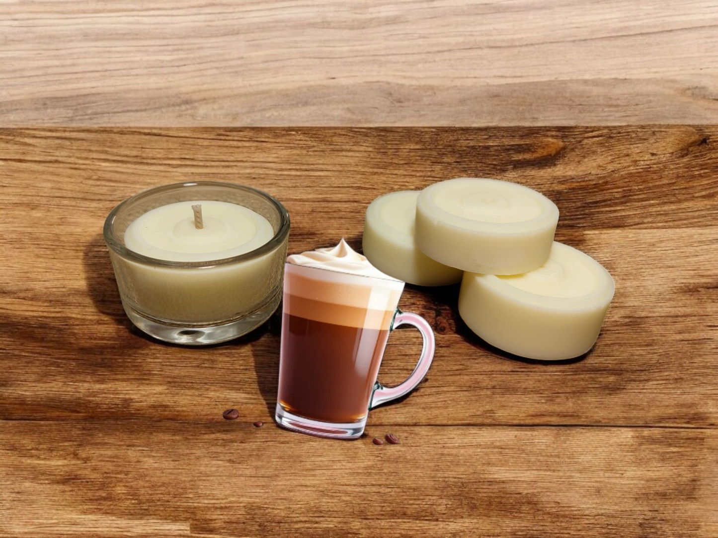 GeileKerzn Refill Teelicht - Irish Coffee